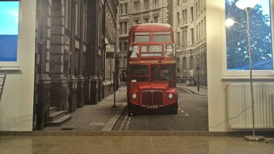 Fototapete Bus in London